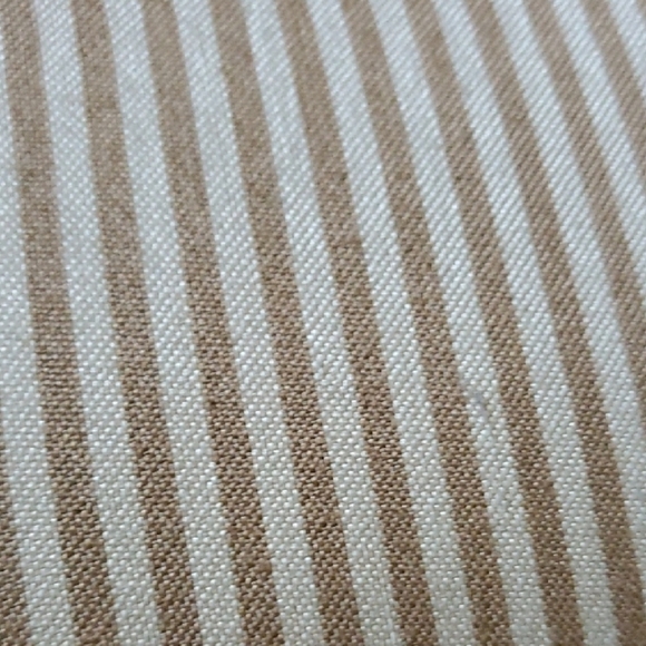 Feathered Striped Accent Pillow - Picture 4 of 8